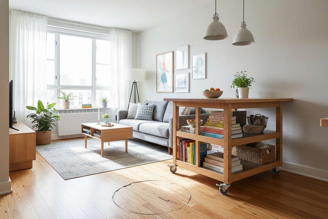 We Built a Kitchen Island Portable IKEA Hack (And Ruined Our Floors)