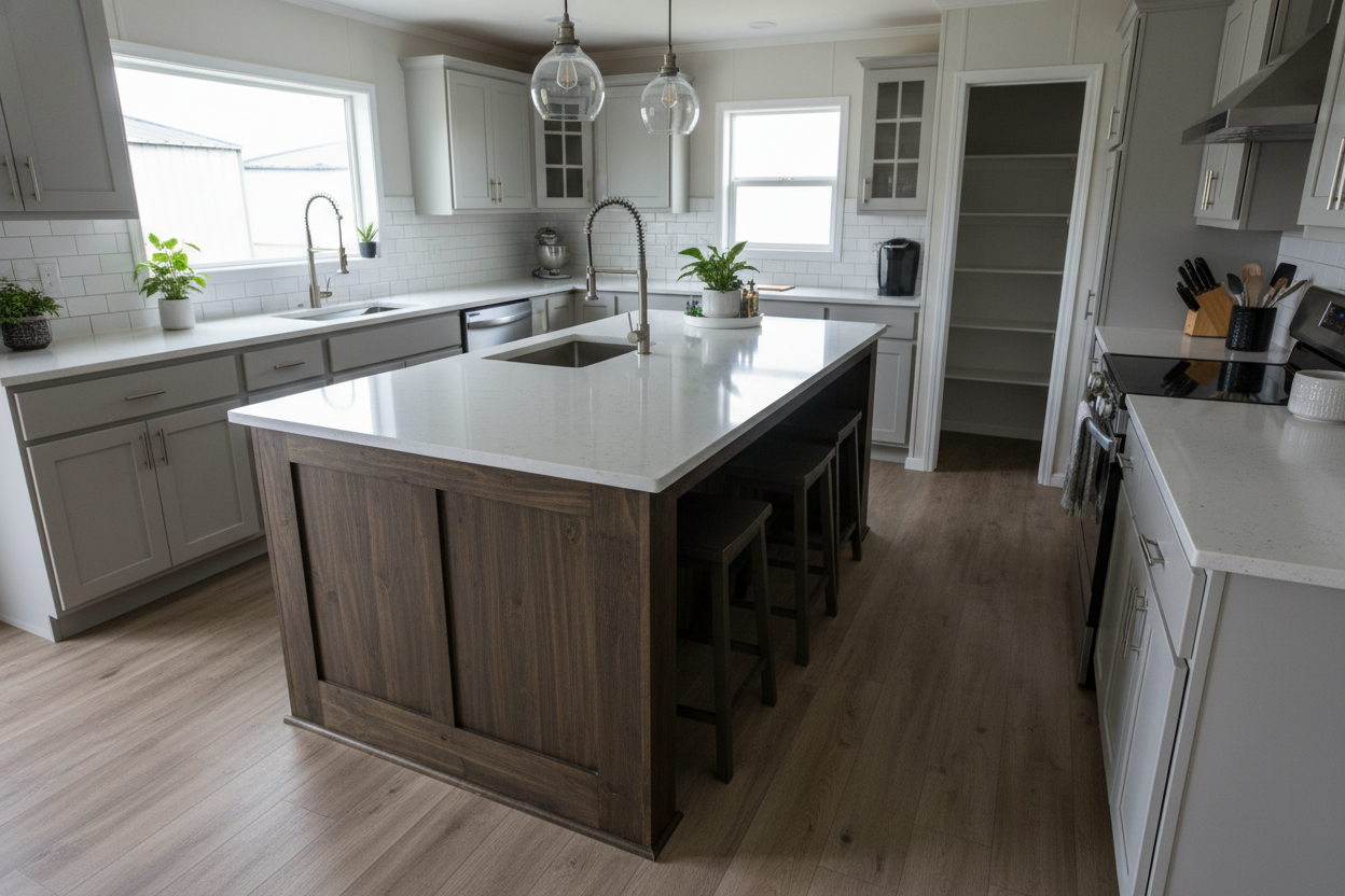 My Biggest Mistake Buying a Kitchen Island for Mobile Home Layouts