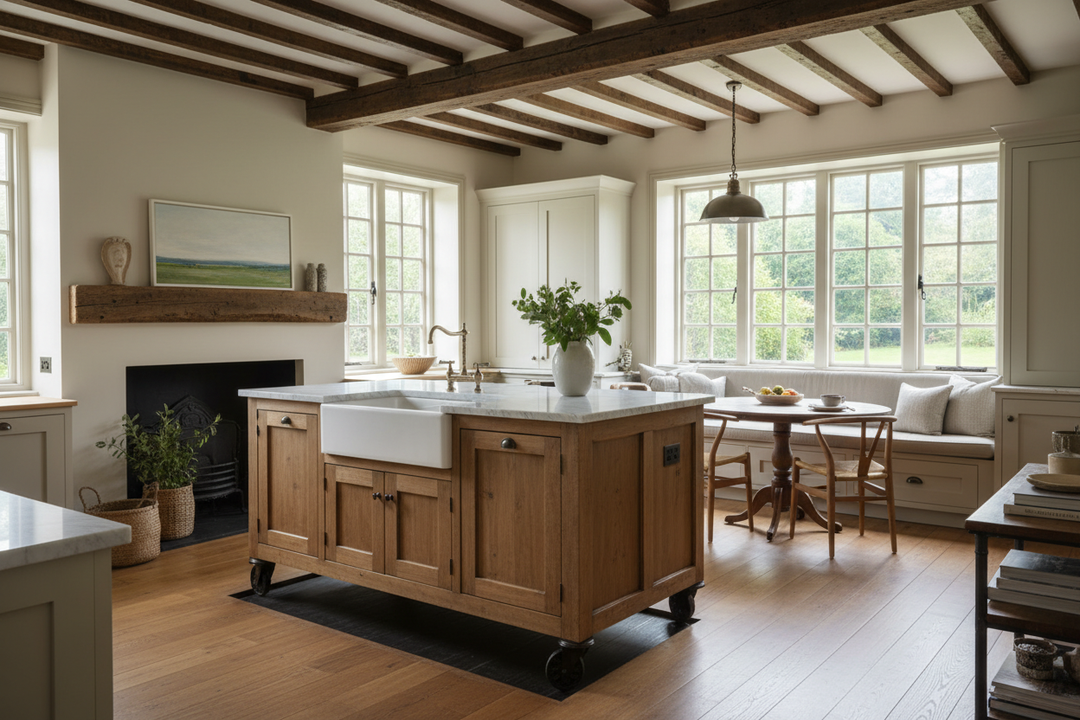 How Moving Islands for Kitchen Updates Saved My Old House