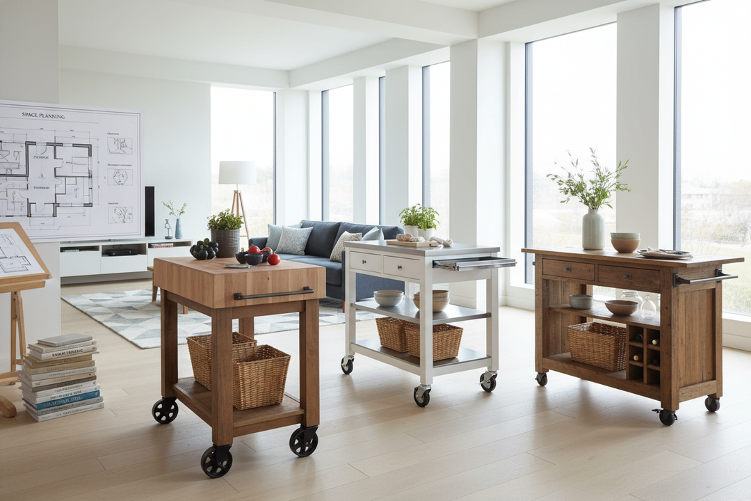 I Paused My Remodel to Try These Movable Kitchen Island Ideas