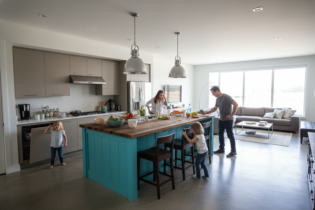 Why Copying HGTV Kitchens With Islands Will Ruin Your Floor Plan