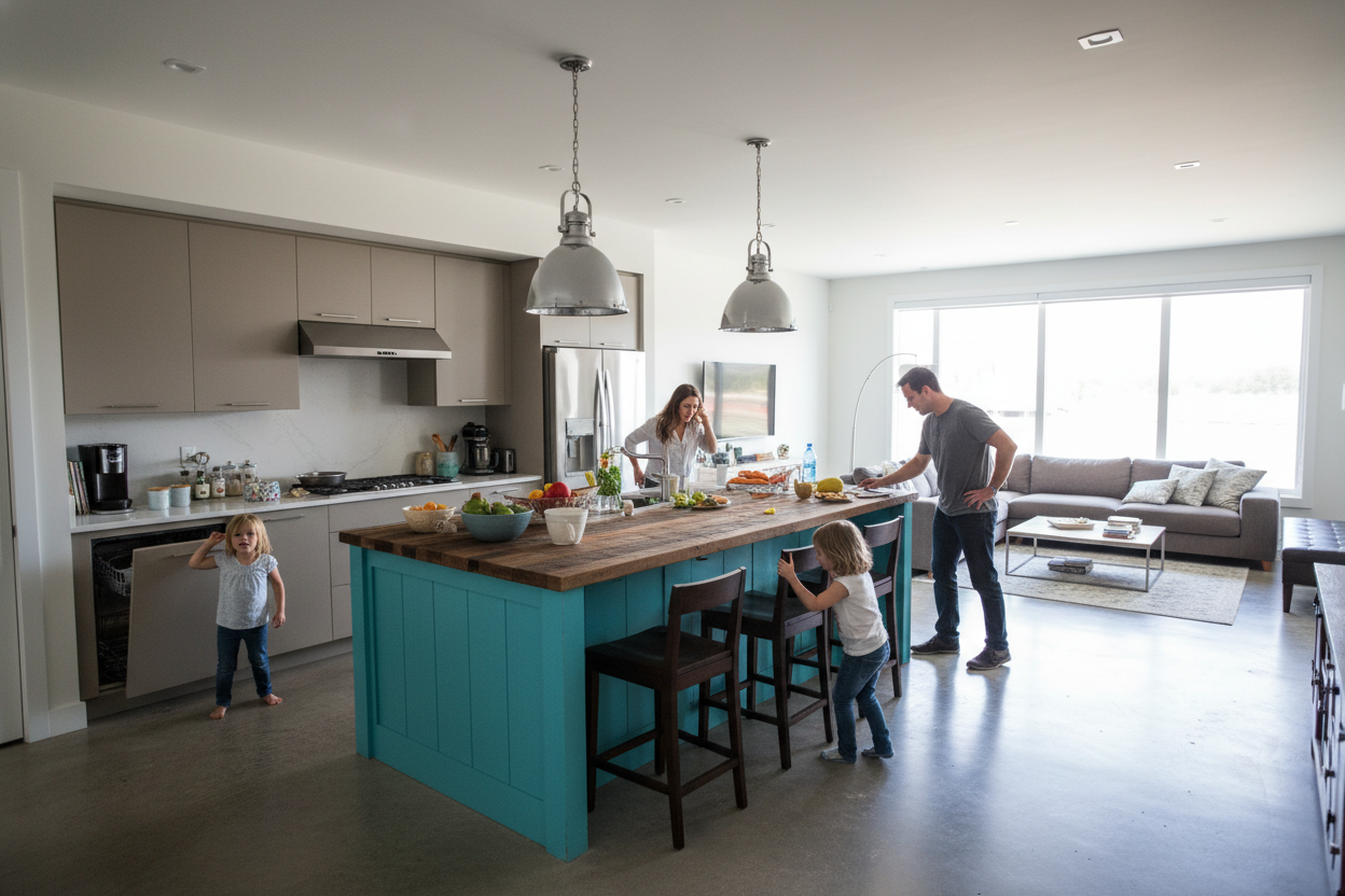 Why Copying HGTV Kitchens With Islands Will Ruin Your Floor Plan