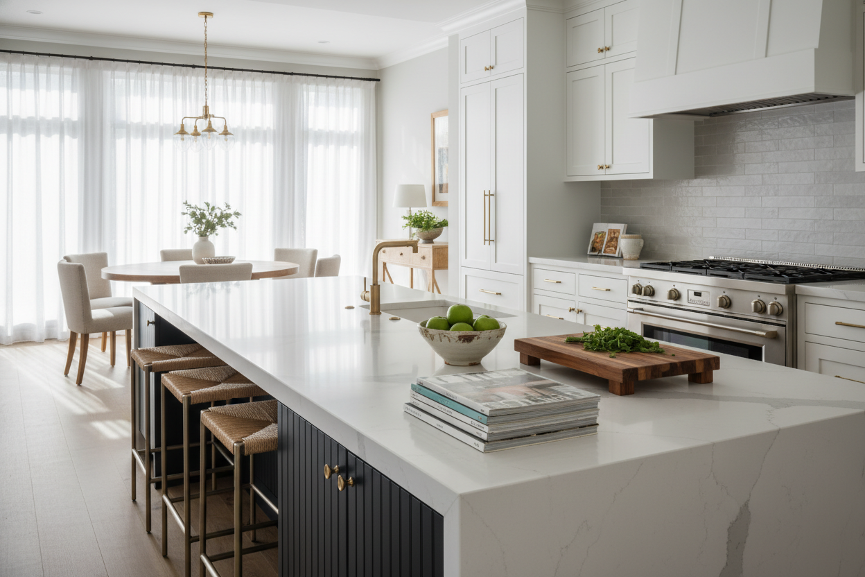 Are Kitchen Islands With Quartz Top Actually Indestructible?