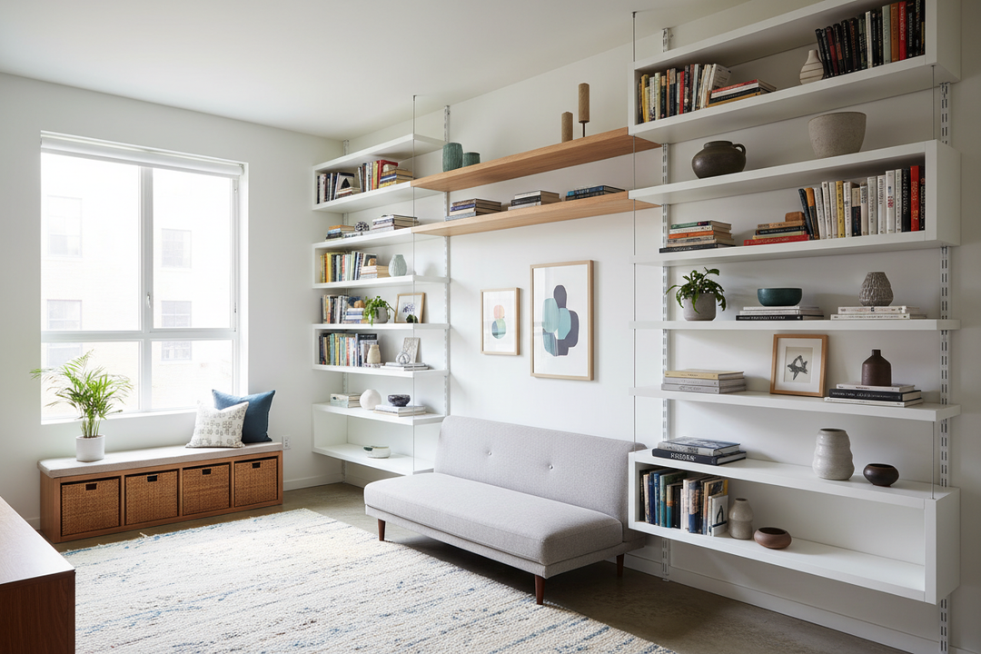 I Finally Put My Bookcases on Wall Studs (And Regret Waiting)