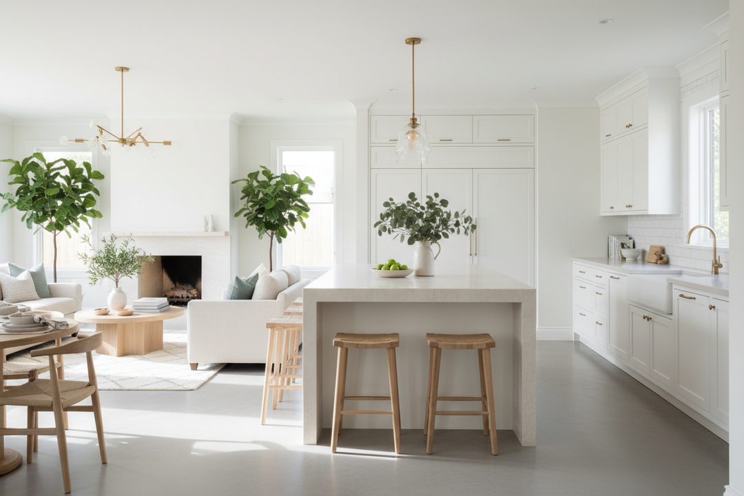 My Off-White Kitchen Island Saved the Room from Looking Sterile