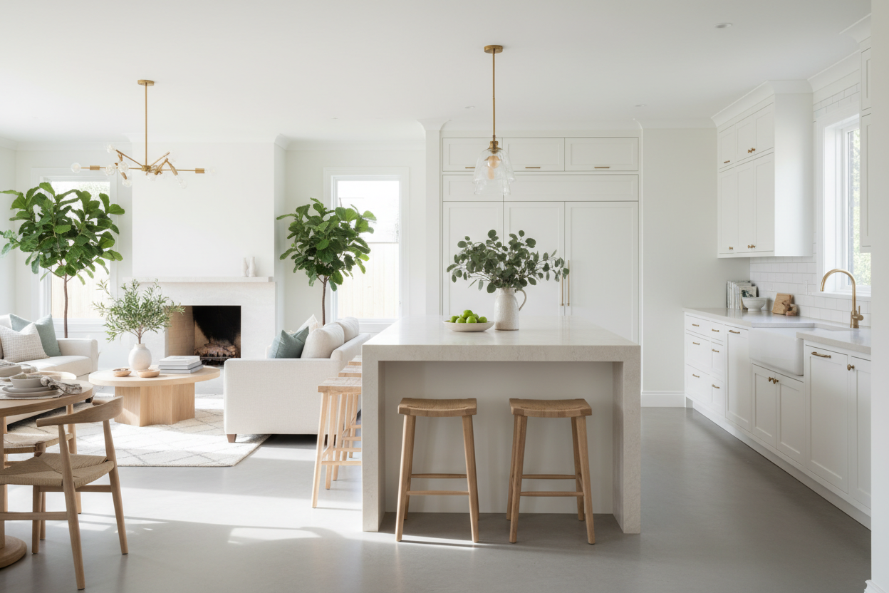 My Off-White Kitchen Island Saved the Room from Looking Sterile