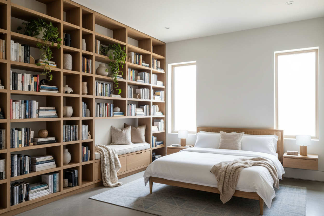 Why the Best Book Shelf Belongs in Your Bedroom, Not the Living Room