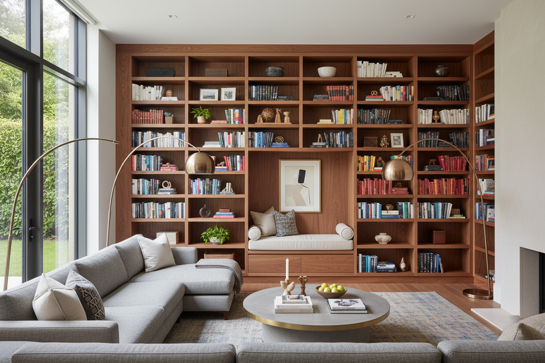 Stop Buying 'Universal' Bookshelves for Room Layouts