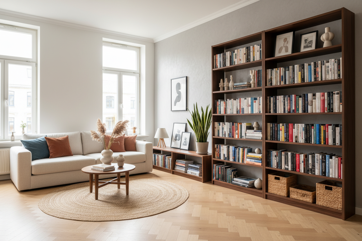 Why I Gave Up Floating Shelves for a Proper Floor Bookshelf