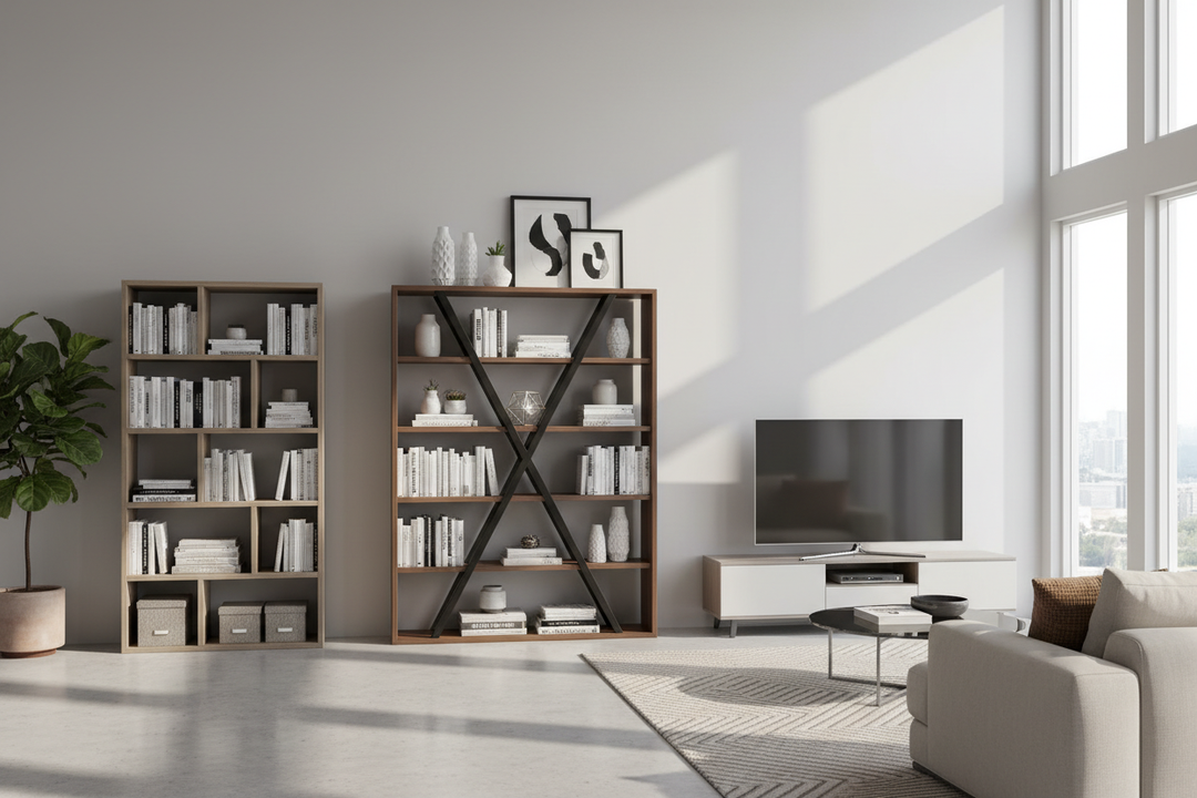 Your Shelves Are Wobbly (And an X Bookcase is the Fix)