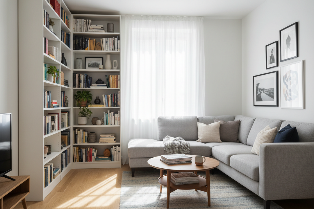 I Finally Built a Corner Book Shelf IKEA Hack That Works