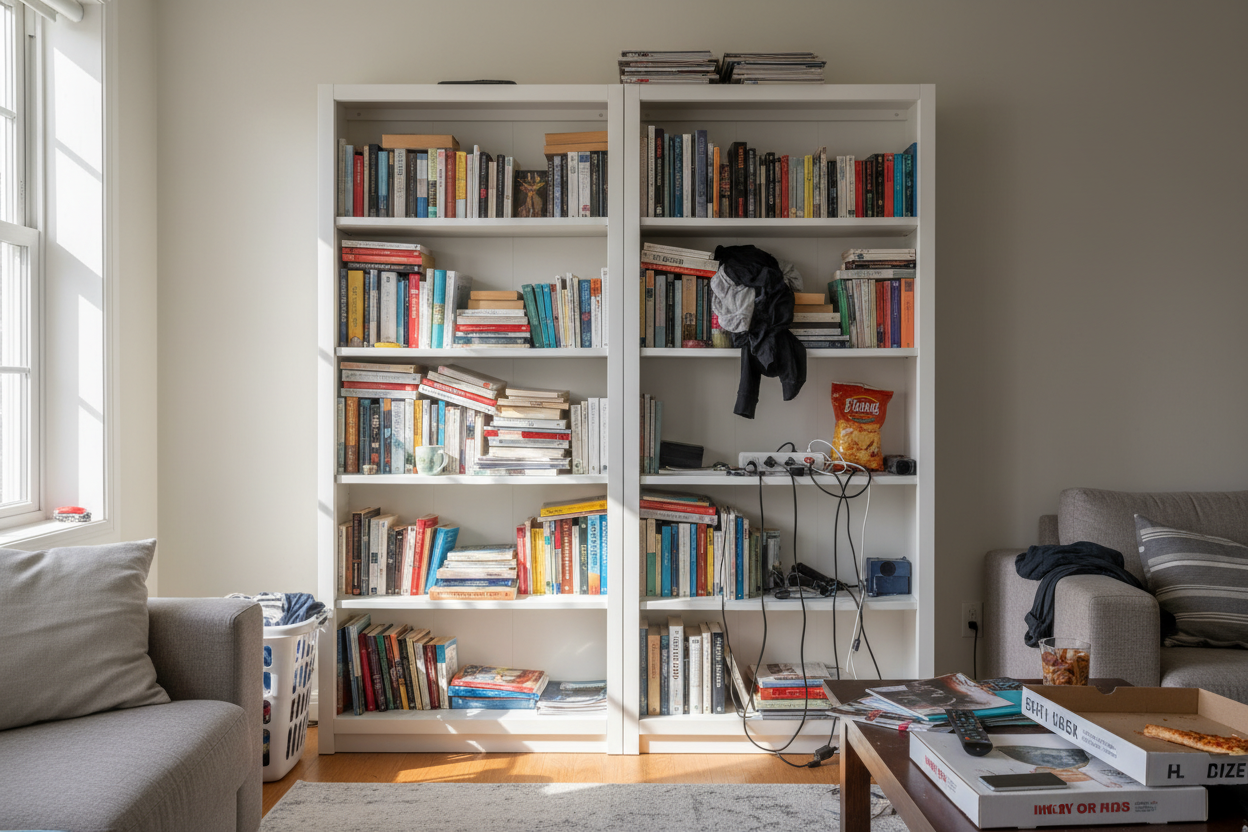Why Your IKEA Book Shelf Unit Doesn't Look Like the Catalog