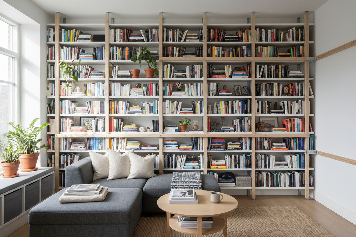 Why My Wall Mounted Bookshelves IKEA Setup Hasn't Crashed Down (Yet)