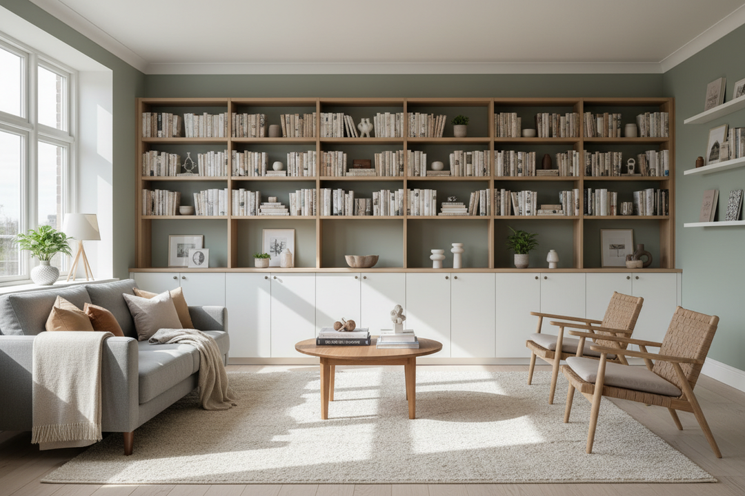 The 'Half-and-Half' Rule: Why I Switched to an IKEA Bookshelf Cabinet