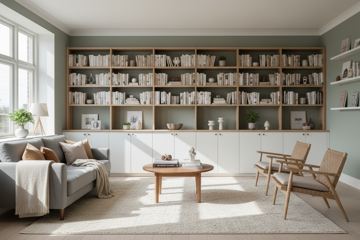 The 'Half-and-Half' Rule: Why I Switched to an IKEA Bookshelf Cabinet