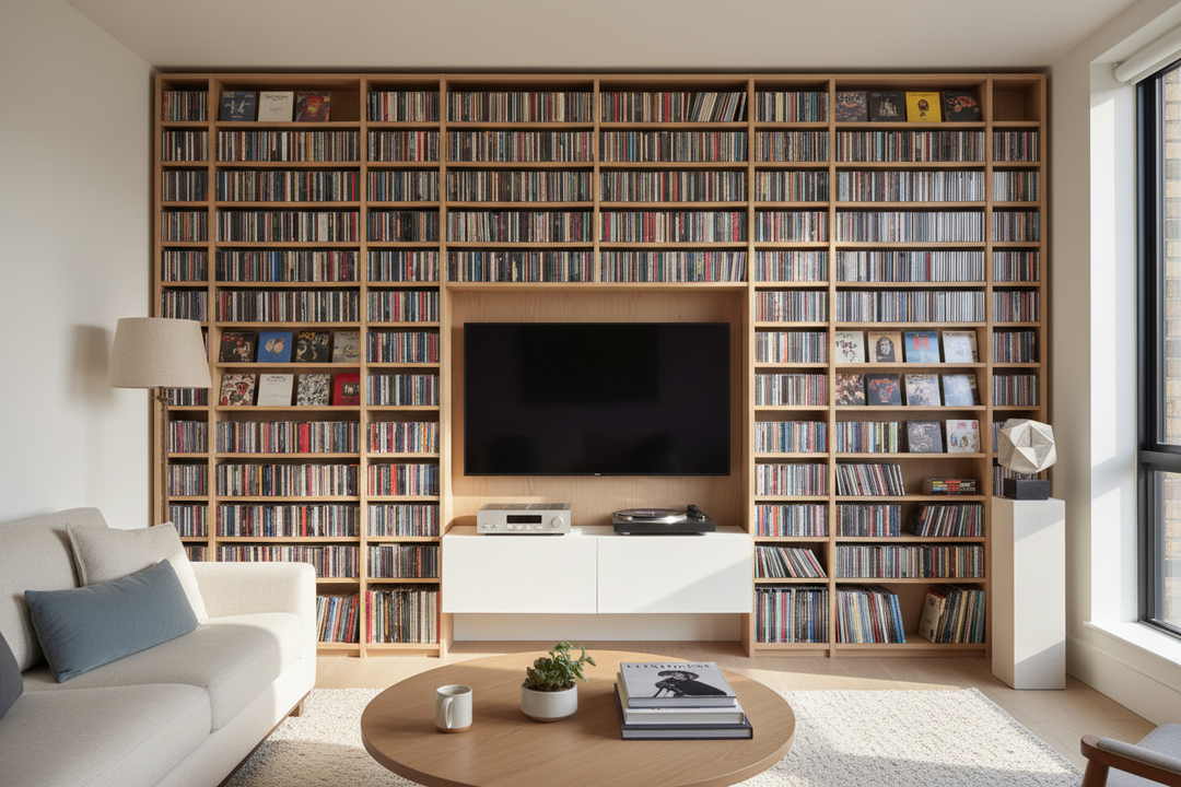I Rescued My '90s Music Collection With an IKEA Billy CD Shelf