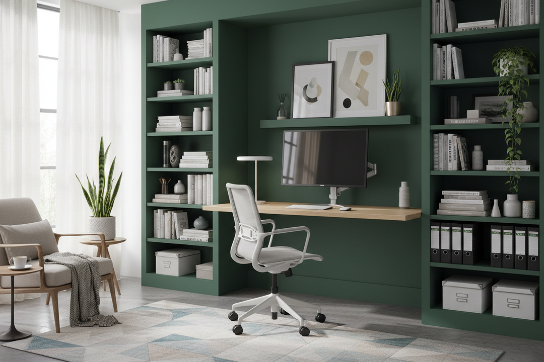 Are the Bookshelves With Desk Built In IKEA Sells Good for WFH?