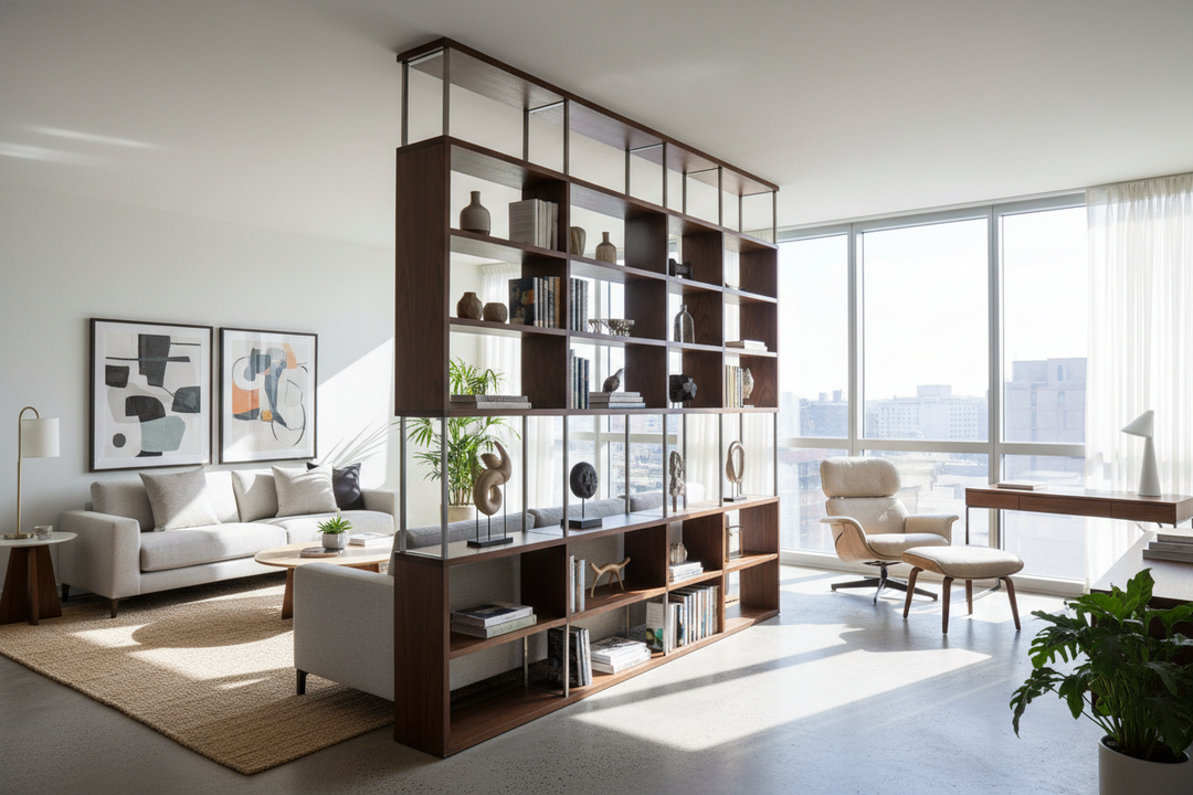 Stop Shoving Your Modern Bookshelves Against the Wall
