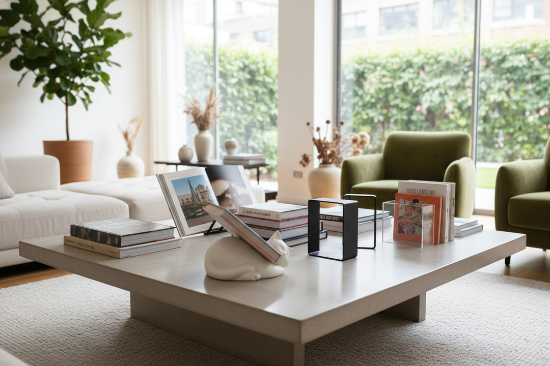 Stop Stacking Your Best Art Books (Try Modern Book Stands)