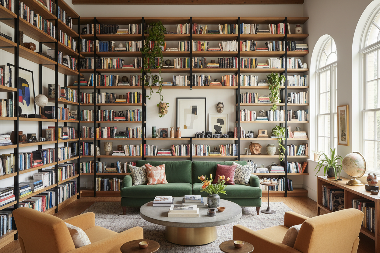 Stop Buying Tiny Shelves: Why Bookshelf Wall Systems Actually Save Space