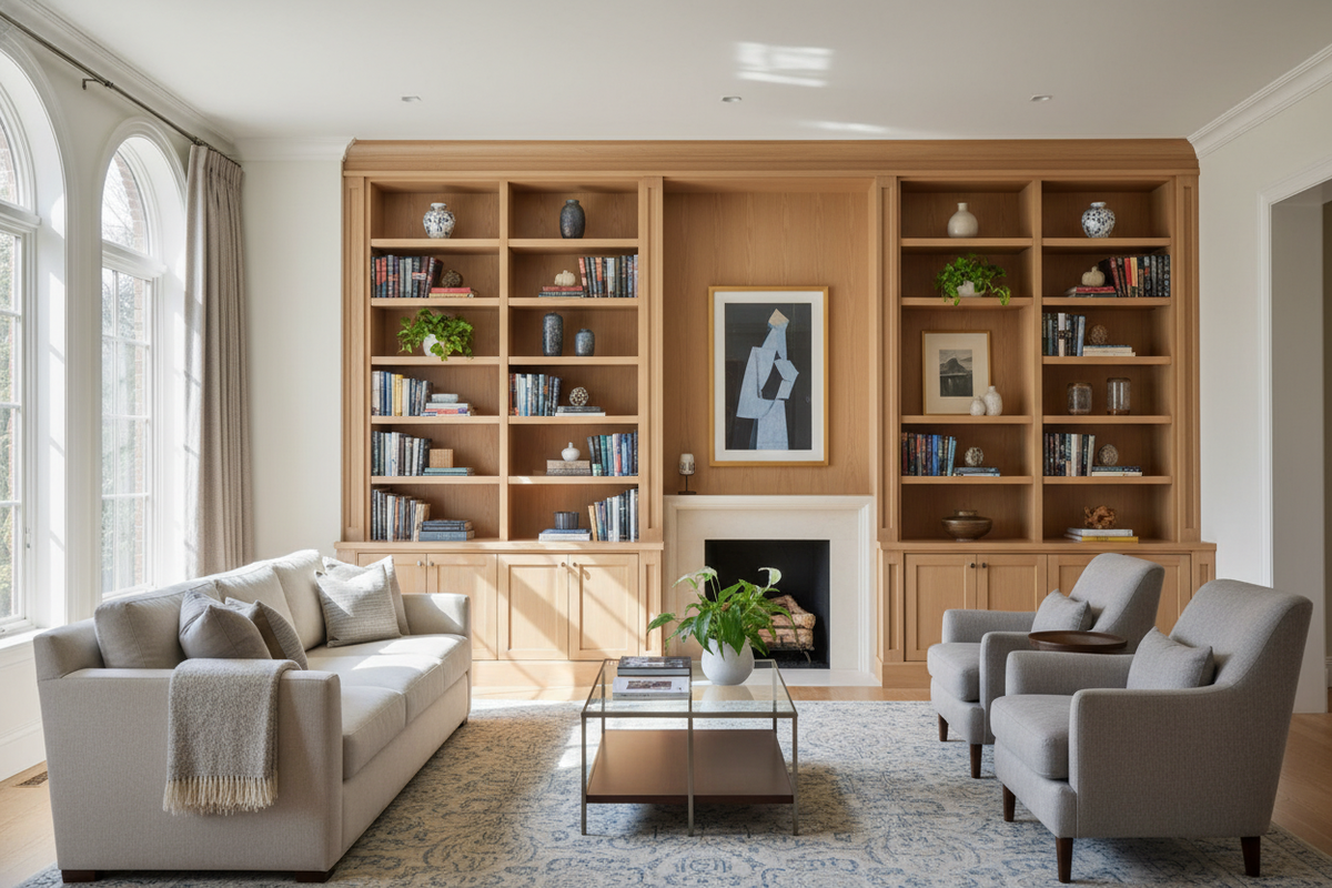 What I Wish I Knew Before Paying for Built-In Bookshelves