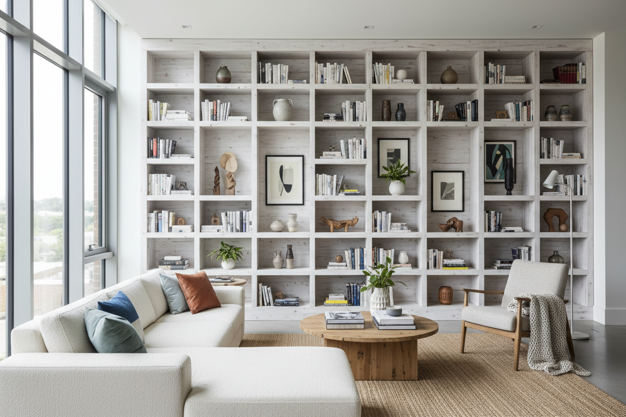 Why My First Bookshelf Wall DIY Almost Broke Me (And How I Fixed It)