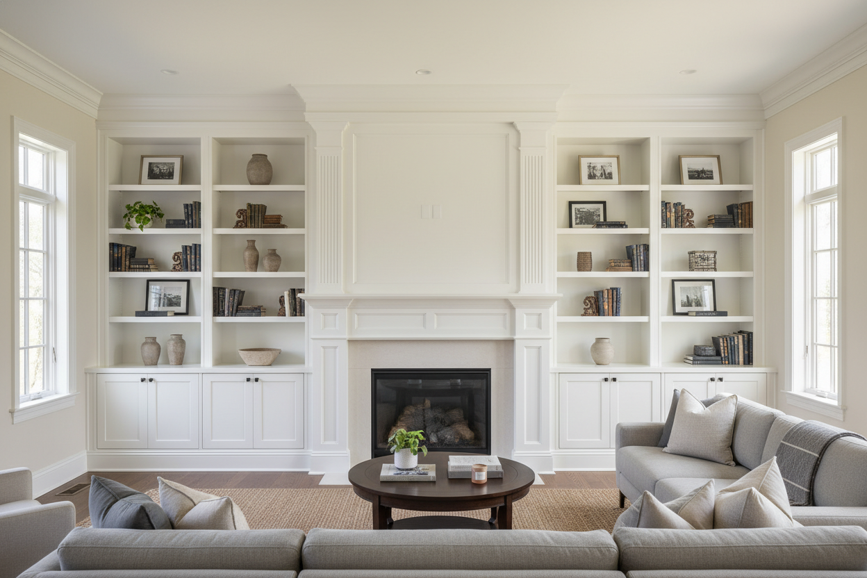 3 Crucial Trim Secrets for Anyone Learning How to Build In Bookcases