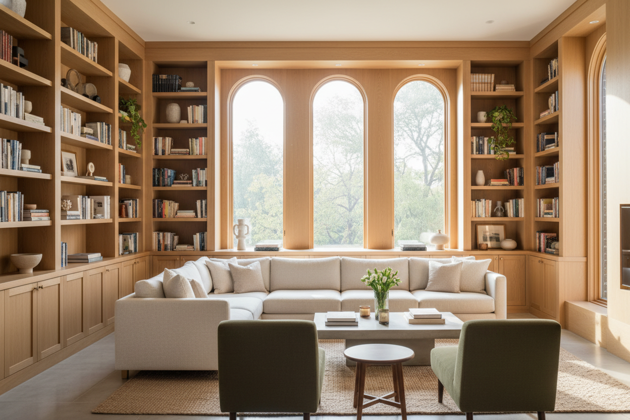 The Best Built In Bookshelf Ideas Frame Windows, Not Walls