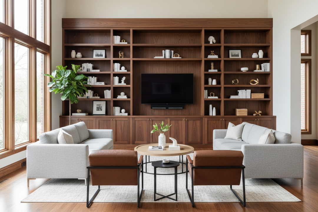 The Depth Mistake: How to Build a Custom Built In Bookcase That Looks Pro