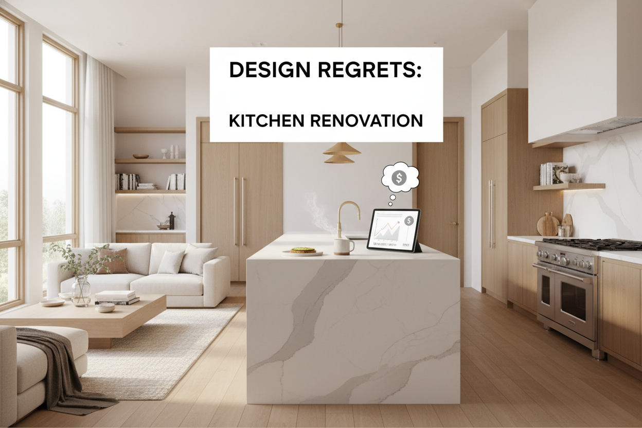 Why I Regret Paying Extra for a Waterfall Countertop Counter