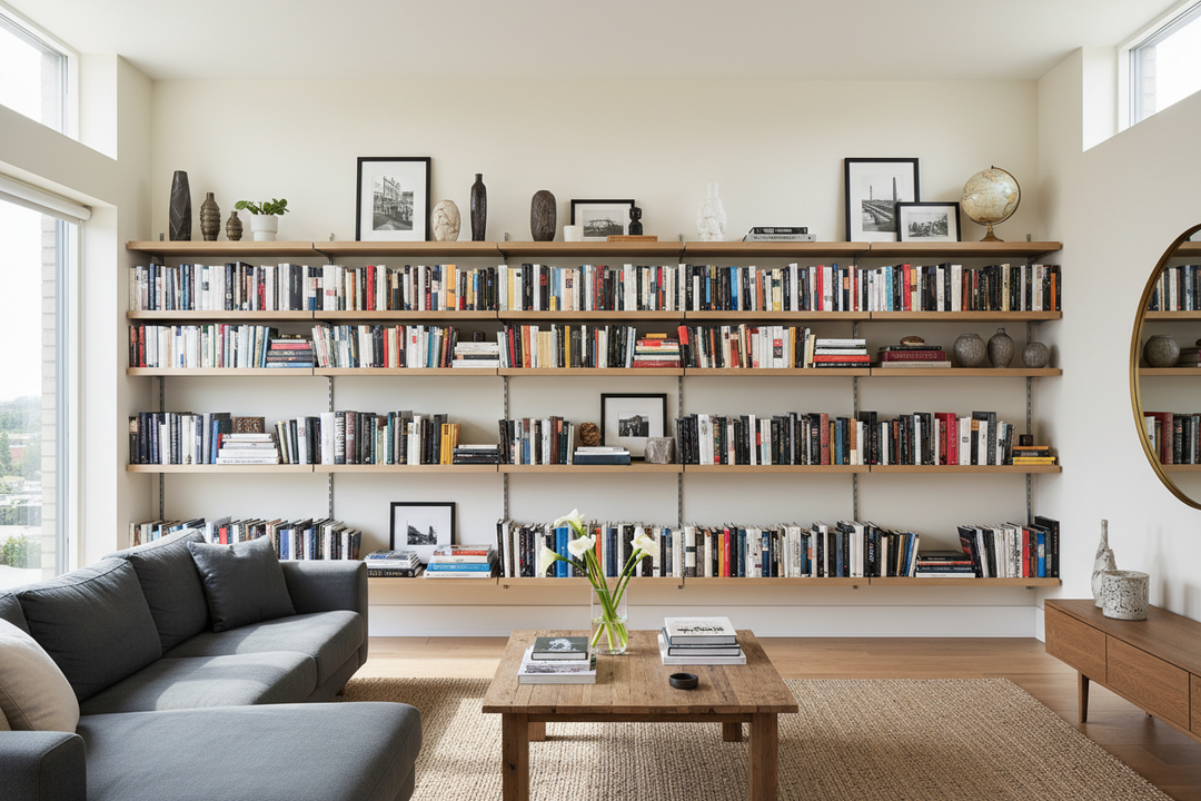 How to Build a Floating Bookcase IKEA Hack That Actually Holds Weight