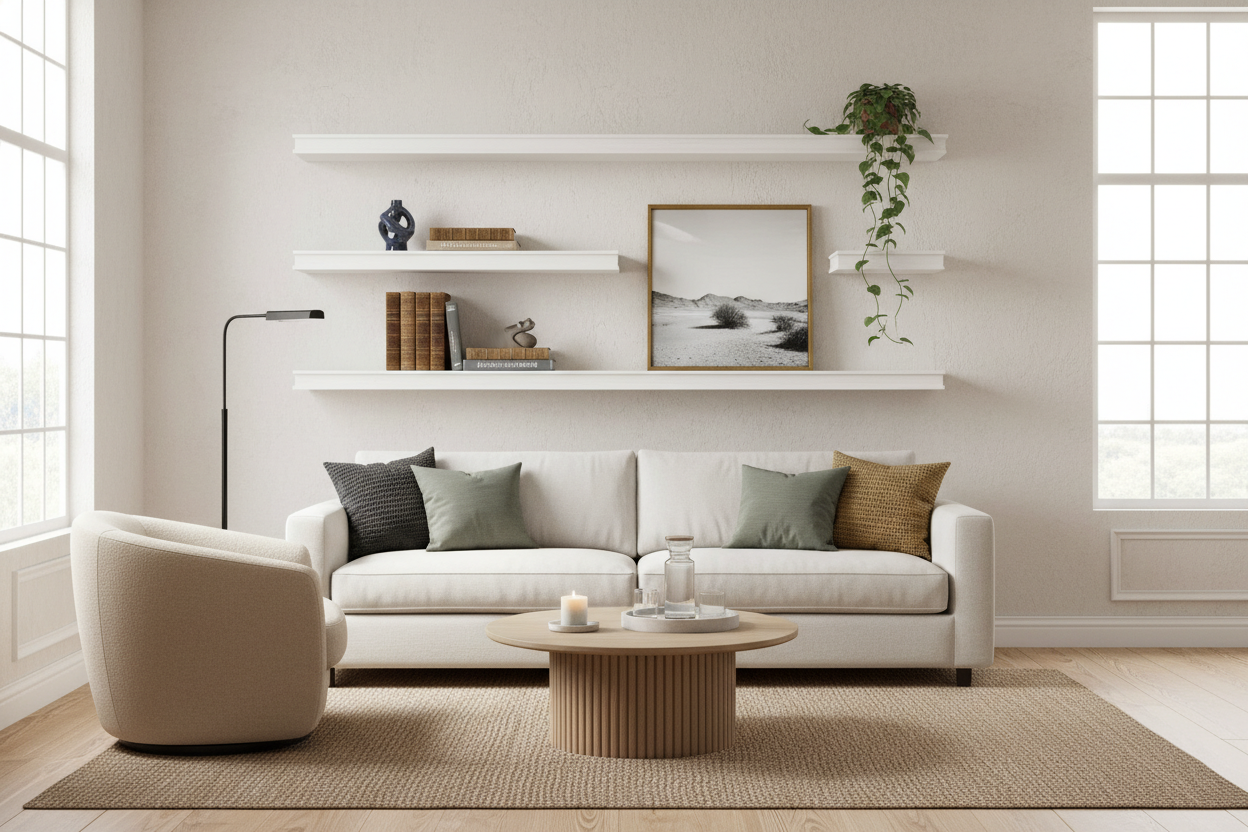 How I Finally Made That Basic Floating Shelf IKEA White Look Expensive