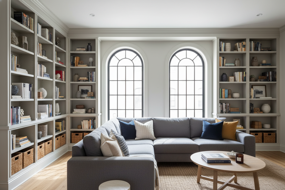 Why I Chose Custom Shelves IKEA Hacks Over Real Millwork