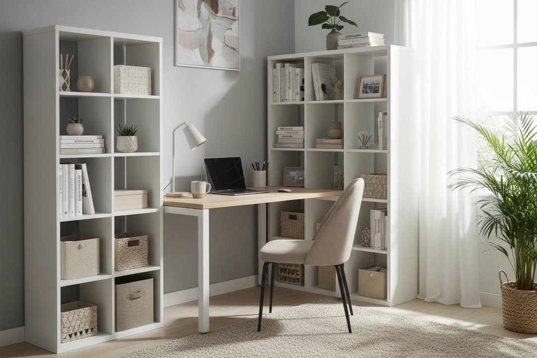 Is an IKEA Shelf With Table Actually Big Enough for WFH?