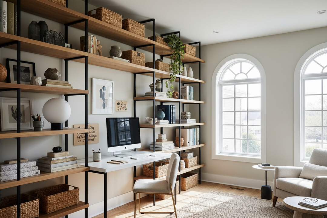 Please Stop Copying Those Useless Office Shelving Ideas on Pinterest