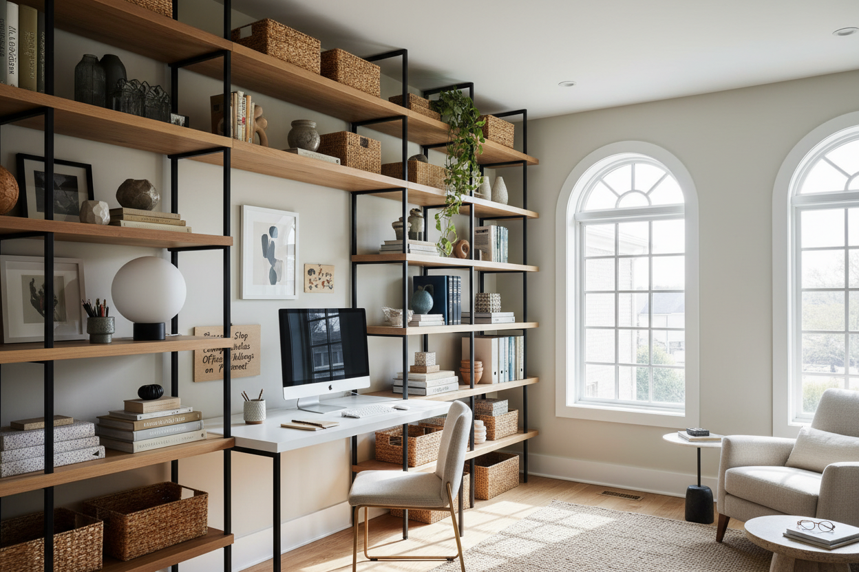 Please Stop Copying Those Useless Office Shelving Ideas on Pinterest