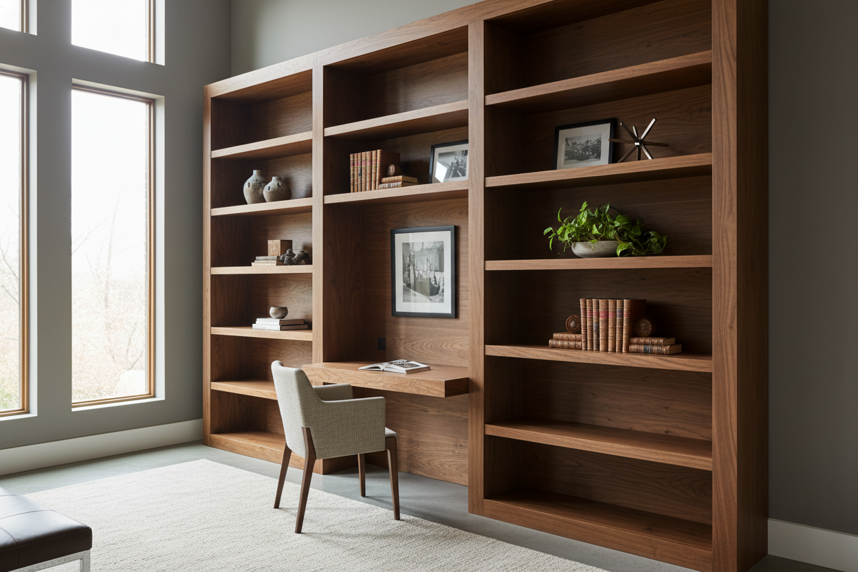 I Finally Bought a Real Wooden Office Shelf (And I Get It Now)