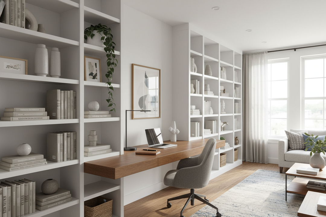 Why I Ditched My Mismatched Office Furniture for a Bookcase Desk