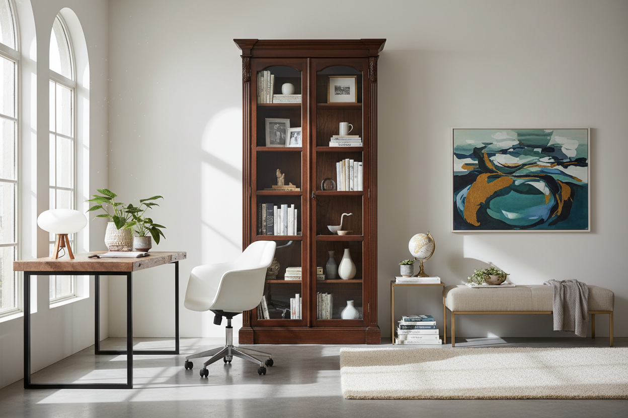 The 'Matching Furniture' Rule Doesn't Apply to a Desk and Bookcase