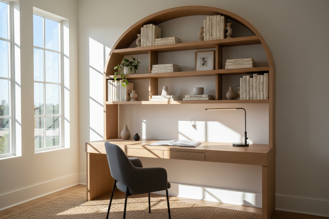 Why Your Bookcase Over Desk Keeps Casting Weird Shadows