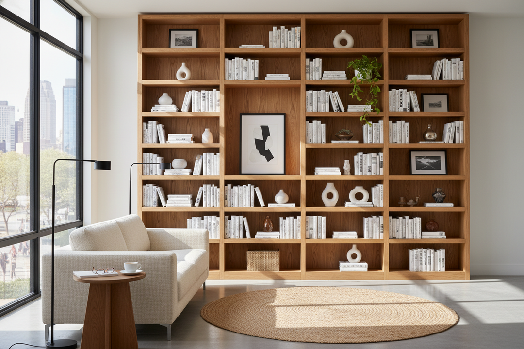 Your 'Skinny' Shelves Are Wasting Space (Try a 38 Inch Wide Bookcase)