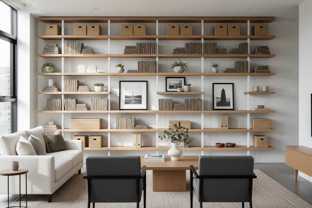 Stop 'Styling' Your Clutter: How to Actually Organize Shelf Space