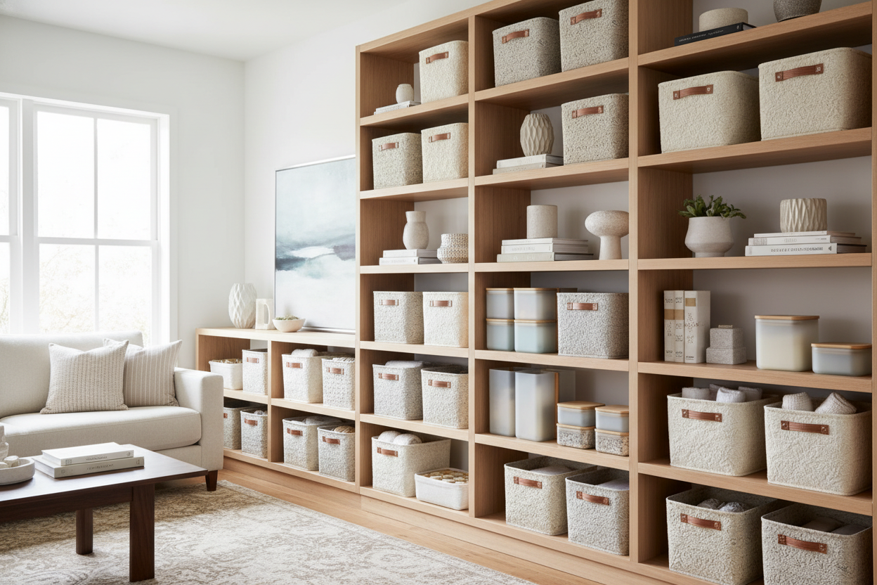 I Finally Found Organizer Bins for Shelves That Aren't Ugly