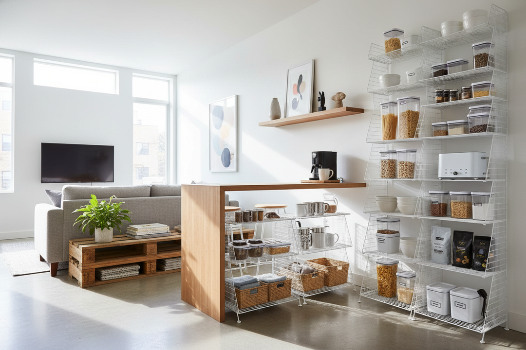 Don't Sleep on the Basic Organizer Shelves Walmart Sells