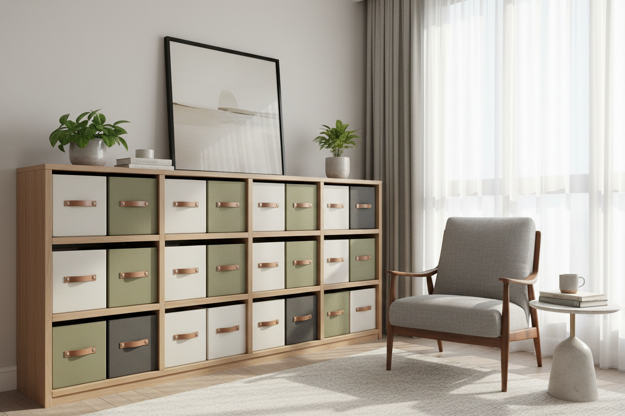 I Finally Found a Box Organizer Shelf That Doesn't Look Cheap