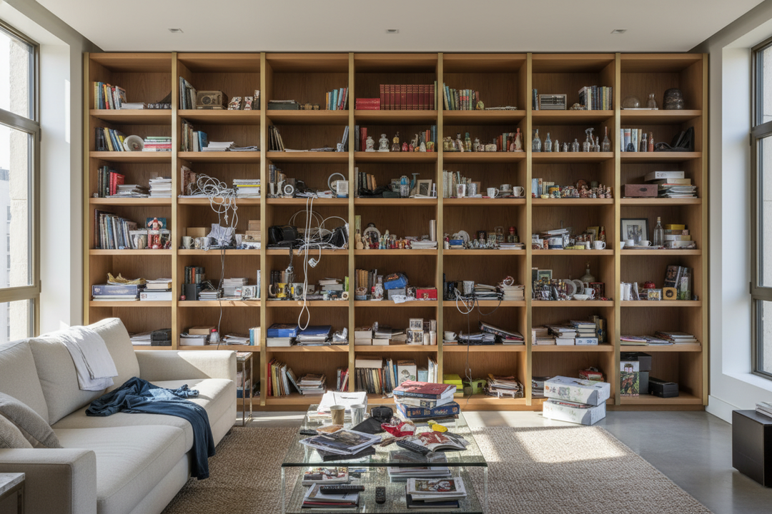 Your Organization Shelving Is Just Displaying Your Clutter