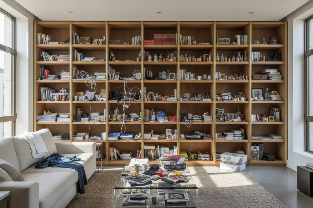 Your Organization Shelving Is Just Displaying Your Clutter