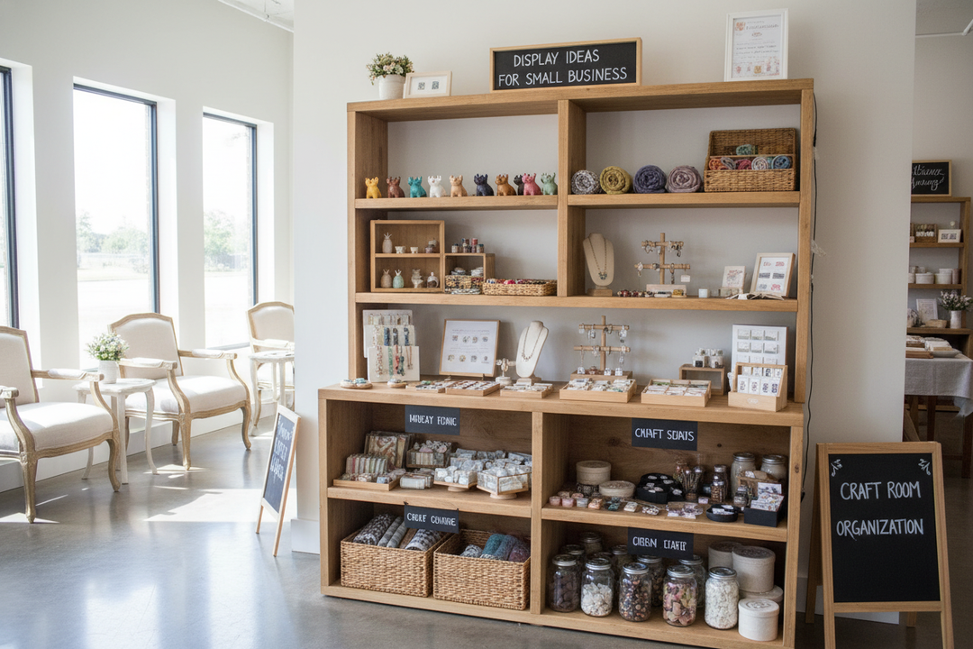 How Proper Craft Display Shelves Fixed My Messy Vendor Booth