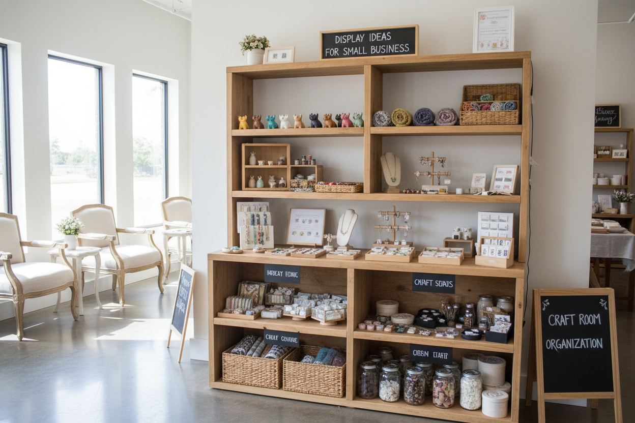 How Proper Craft Display Shelves Fixed My Messy Vendor Booth