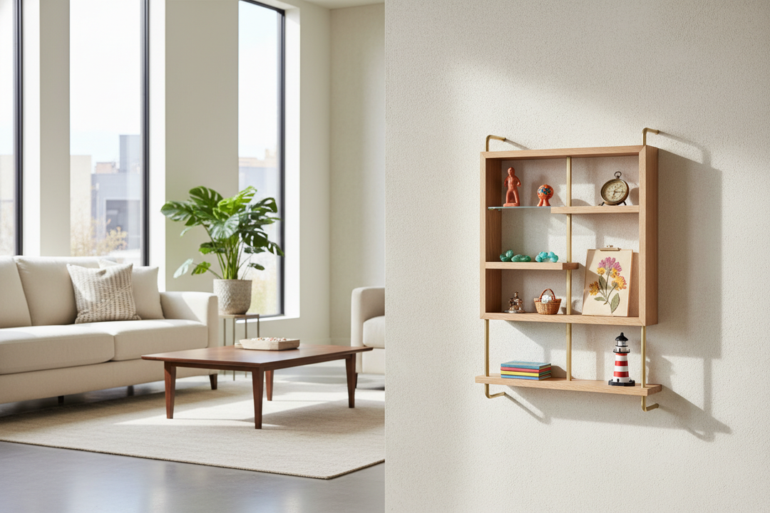 Stop Losing Your Souvenirs on Giant Bookcases (Try a Small Display Shelf)